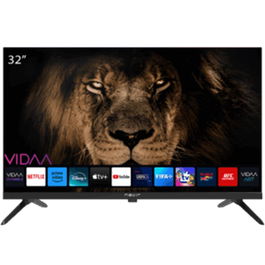 Nevir Televisor LED 32 Pulgadas HD Ready Smart TV con VIDAA, Modelo NVR-8900-32RD2S-VN, Frameless, 3x HDMI, 2x USB, Bluetooth, Wi-Fi