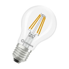 OSRAM LED Classic A 40 Filament P 3.4W 840, Bombilla LED Transparente E27, 470 lúmenes, Blanco Cálido