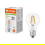 OSRAM LED Classic A 40 Filament P 3.4W 840, Bombilla LED Transparente E27, 470 lúmenes, Blanco Cálido