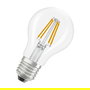 OSRAM LED Classic A 40 Filament P 3.4W 840, Bombilla LED Transparente E27, 470 lúmenes, Blanco Cálido