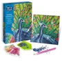 Sentosphere Creación con Mini Diamantes de Imitación - Lienzo para Pintura de Diamantes con Diseño de Pavo Real - Arte y Creación para Mayores de 8 Años - SEN1697213677078