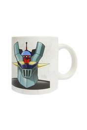 Mazinger Z Taza Blanca Ceramica Mazinger Z