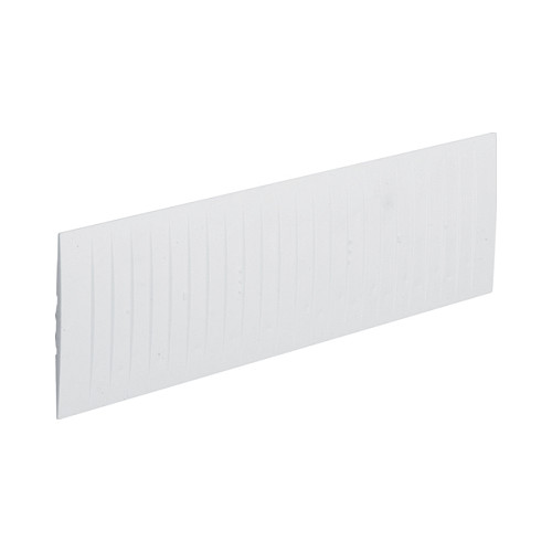 Hager ZZ35S Tira de cobertura bloqueable para cubiertas NAR con ranura para cables, Blanco Hager ZZ35S Tira de cobertura bloqueable para cubiertas NAR con ranura para cables, Blanco