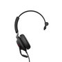 Jabra Evolve2 40 SE MS Mono Negro