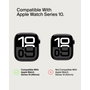 Belkin Temp.Curve 2in1 360 Protector de Pantalla para Apple Watch Series 10, 46mm, Negro