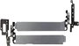 Left and right assembly hinge for laptops