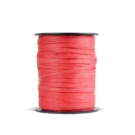 Rafia Cinta De 3,5 Mm Rollo De 100 M Rojo