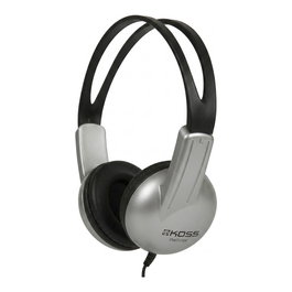 KOSS UR10 Auriculares Diadema Alámbricos Supraaurales Negro Plata