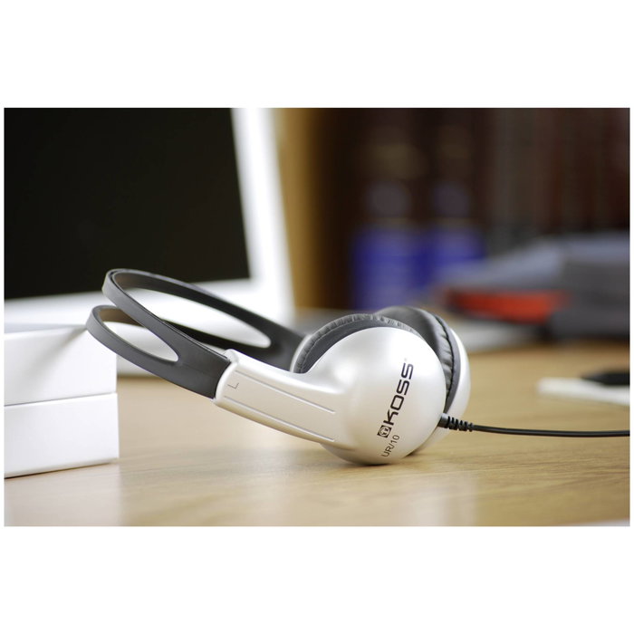 KOSS UR10 Auriculares Alámbricos Negro y Plata KOSS UR10 Auriculares Alámbricos Negro y Plata