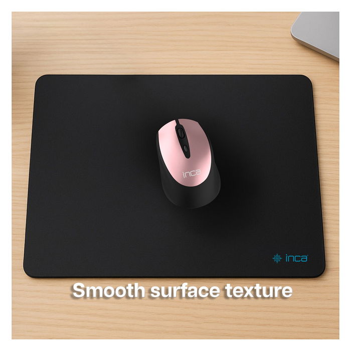 Inca Gaming IMP-020 Alfombrilla de Ratón para Juegos, Negro, 350x270x3 mm, Base Antiderrapante, Resistente al Polvo Inca Gaming IMP-020 Alfombrilla de Ratón para Juegos, Negro, 350x270x3 mm, Base Antiderrapante, Resistente al Polvo