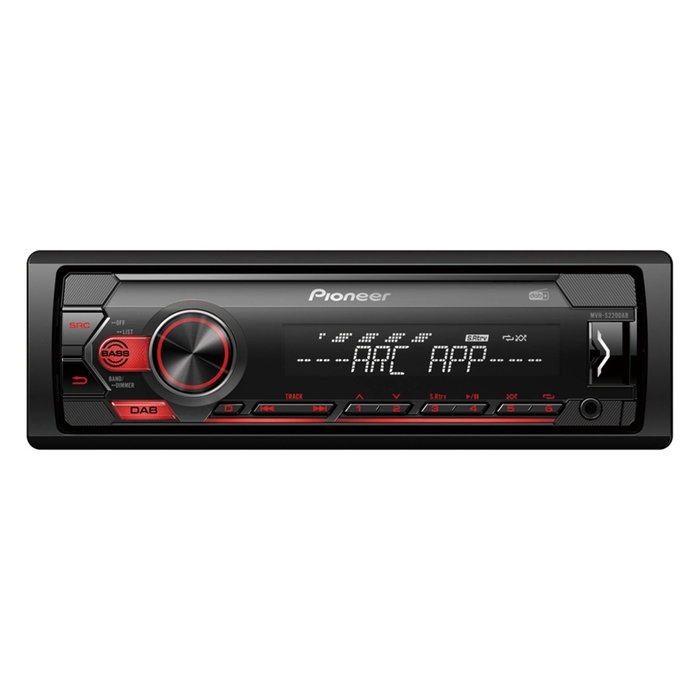 Pioneer MVH-S220DAB Radio para coche con DAB/DAB+ Pioneer MVH-S220DAB Radio para coche con DAB/DAB+