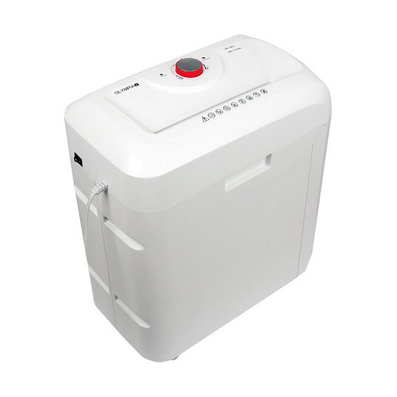 Olympia MC 306.2 Destructora de documentos, Microcorte (P-5), 6 hojas, 22 cm de entrada, Cesta 19 L, Blanco