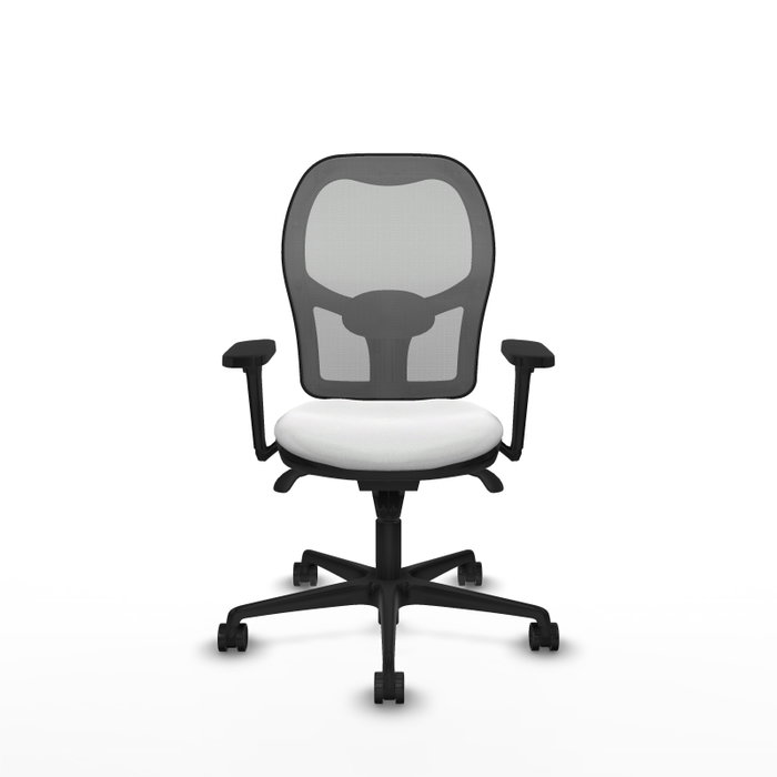 PIQUERAS Y CRESPO Silla de oficina Jorquera con mecanismo Sincro, Brazos 3D y Apoyo Lumbar