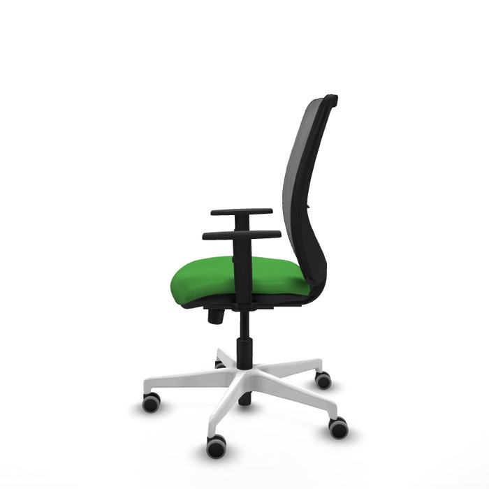 PIQUERAS Y CRESPO Silla de oficina Zulema Verde y Gris con Mecanismo Sincro PIQUERAS Y CRESPO Silla de oficina Zulema Verde y Gris con Mecanismo Sincro