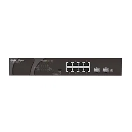 Ruijie Networks RG-ES110GDS-P Switch No Gestionado Gigabit con 8 Puertos PoE+