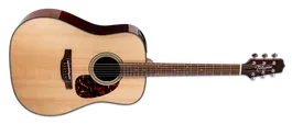 Takamine FT340BS Dreadnought Guitarra Acústica Tapa Abeto Sólido, Fondo y Aros Sapele Figurado, Natural Brillante, Preamplificador CTF-2N