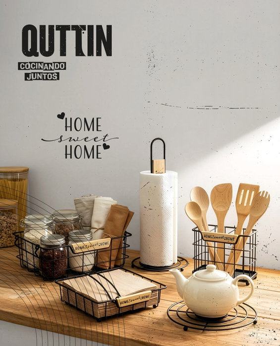 Quttin Servilletero de Cocina Sweet Home 19cm Quttin Servilletero de Cocina Sweet Home 19cm