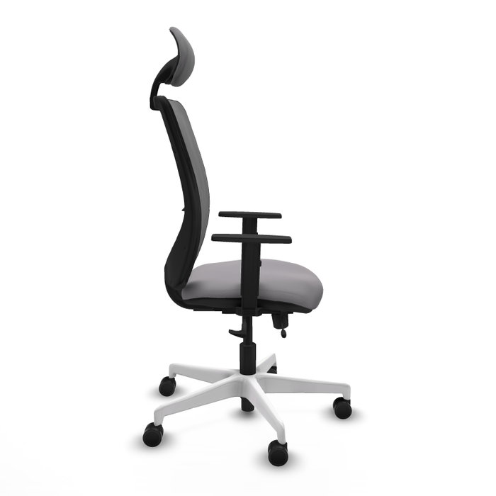 PIQUERAS Y CRESPO Silla de oficina Zulema Gris con mecanismo Sincro/Traslack PIQUERAS Y CRESPO Silla de oficina Zulema Gris con mecanismo Sincro/Traslack