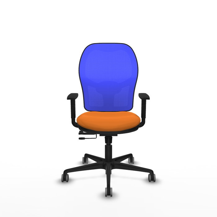PIQUERAS Y CRESPO Silla de oficina Jorquera Naranja y Azul PIQUERAS Y CRESPO Silla de oficina Jorquera Naranja y Azul