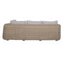 DKD Home Decor Set de Sofá Esquinero de Ratán Sintético 243x259x69 cm
