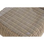 DKD Home Decor Set de Sofá Esquinero de Ratán Sintético 243x259x69 cm
