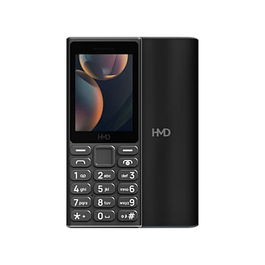 Nokia 105 4G (2024) Móvil básico GSM/LTE, pantalla 2.4", 128 MB RAM, batería 1450 mAh extraíble, radio FM, Bluetooth 5.0, USB-C, color Negro carbón