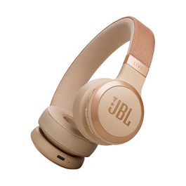 JBL Live 670NC Auriculares Diadema Bluetooth Inalámbricos con Cancelación Activa de Ruido (ANC) - 50h Autonomía, Google Assistant, Alexa, Color Arena