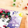 Ravensburger Pintura por Números Serie Premium B Audrey Hepburn 25526