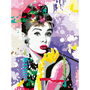 Ravensburger Pintura por Números Serie Premium B Audrey Hepburn 25526