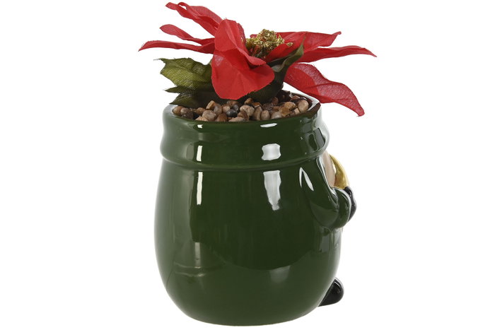 DKD Home Decor Planta Dolomite PP con Gnomos, Surtido de 2