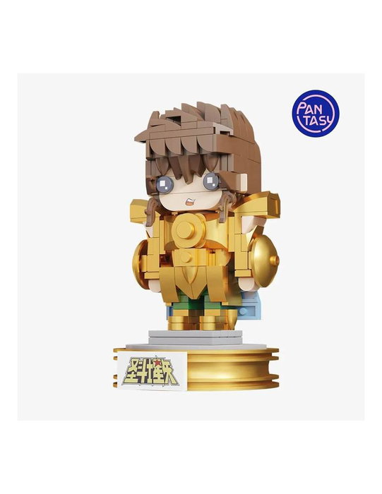 Pantasy Saint Seiya Set Construcción Mini Caballero de Oro de Libra 13 cm