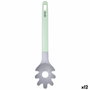 Quid Cuchara Spaguetti Ozon 32 cm (12 Unidades) Verde