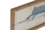DKD Home Decor Cuadro Cristal Bambú Pez Espada Surtido de 4 Unidades