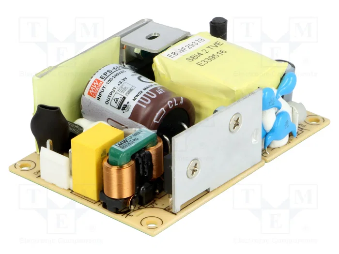 MEAN WELL EPS-65S-3.3 Alimentador de impulso abierto 33W 3,3VDC MEAN WELL EPS-65S-3.3 Alimentador de impulso abierto 33W 3,3VDC