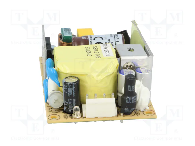 MEAN WELL EPS-65S-3.3 Alimentador de impulso abierto 33W 3,3VDC MEAN WELL EPS-65S-3.3 Alimentador de impulso abierto 33W 3,3VDC