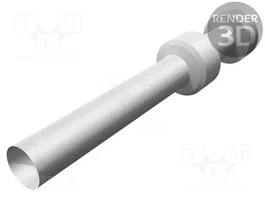 HARTING Contacto industrial macho Han E® dorado