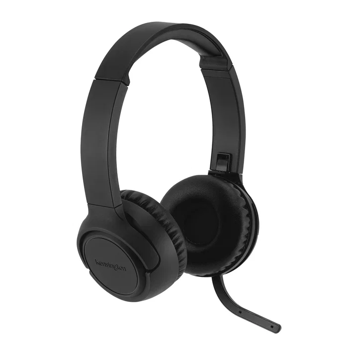 Kensington H1050 EQ Auriculares Diadema Bluetooth 5.4 Inalámbricos con Cancelación de Ruido Ambiental, Micrófono Boom Abatible, Hasta 80h Batería, Negro, para Llamadas y Música Kensington H1050 EQ Auriculares Diadema Bluetooth 5.4 Inalámbricos con Cancelación de Ruido Ambiental, Micrófono Boom Abatible, Hasta 80h Batería, Negro, para Llamadas y Música