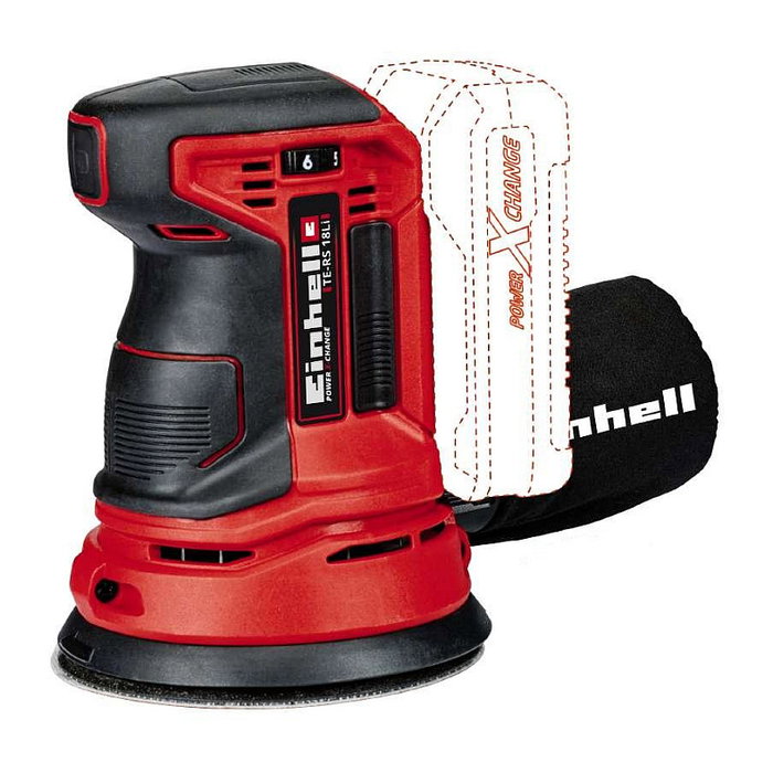 Einhell TE-RS 18 Li Solo Lijadora Excéntrica a Batería Einhell TE-RS 18 Li Solo Lijadora Excéntrica a Batería