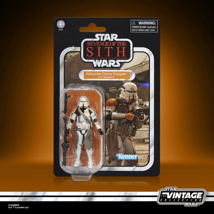 Hasbro Star Wars: The Vintage Collection Obi-Wan Kenobi & Airborne Clone Trooper Pack 2 Figuras