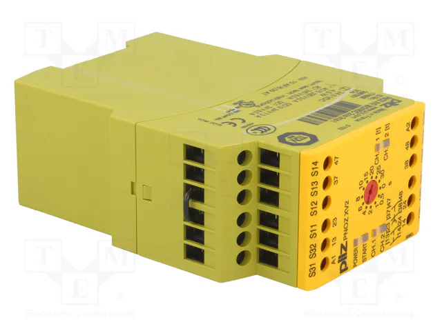 PILZ PNOZ XV2 Módulo de Relé de Seguridad 24VDC 2 Entradas