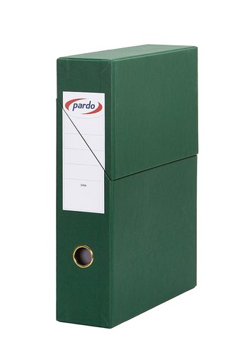 Pardo Archivador de Cartón Forrado Verde DIN A4 Pardo Archivador de Cartón Forrado Verde DIN A4