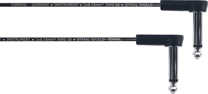 Cordial Latiguillo Guitarra Plano Jack Acodado 5 Cm Cordial Latiguillo Guitarra Plano Jack Acodado 5 Cm