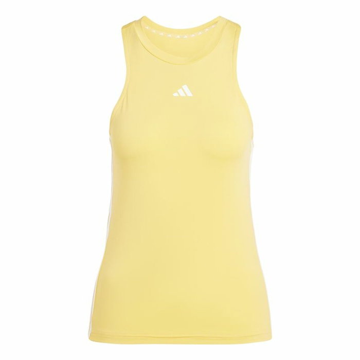 Top Deportivo de Mujer Adidas Essentials Tr-Es 3S Tk Amarillo XL Top Deportivo de Mujer Adidas Essentials Tr-Es 3S Tk Amarillo XL