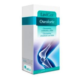 LAVIGOR Oseoforte 40Cap. Glucosamina, Condroitina y MSM para Tendones y Músculos