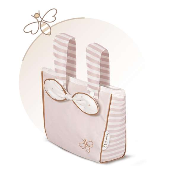 Decuevas Coche Reborn Plegable Verona con Sombrilla para Muñecas hasta 55 cm - 40x90x90 cm