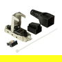 LogiLink MP0044 Conector RJ45 Cat.6A 10GE Feldkonfektionierbarer, U/FTP STP, Blindado, EconLine, -10 a 60 °C, Acero Inoxidable, RoHS, CE
