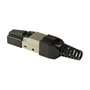 LogiLink MP0044 Conector RJ45 Cat.6a Blindado