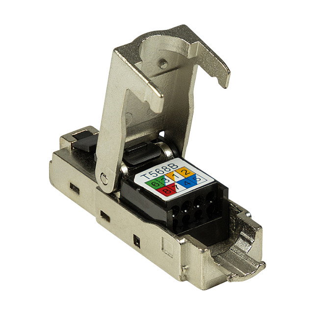 LogiLink MP0044 Conector RJ45 Cat.6a Blindado LogiLink MP0044 Conector RJ45 Cat.6a Blindado