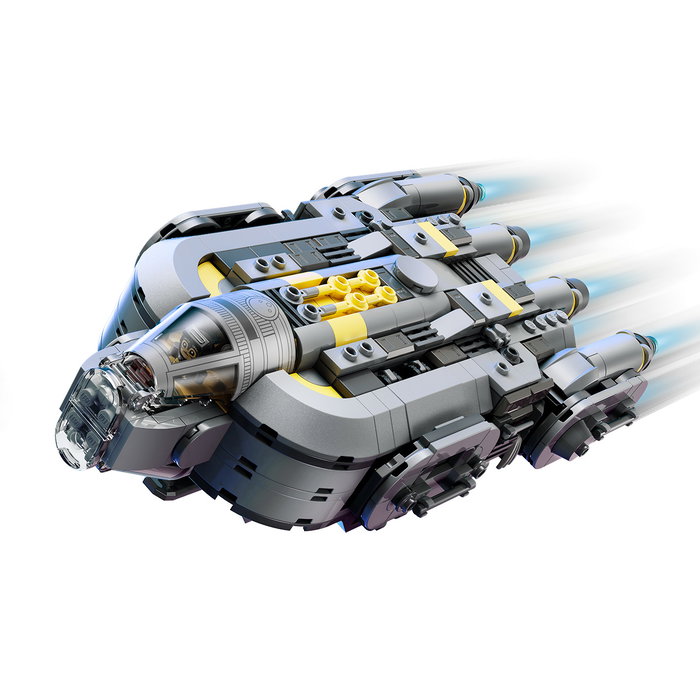 LEGO Star Wars Nave Estelar Anzellana Set de Construcción 75445 - The Mandalorian and Grogu con 701 Piezas, +9 Años