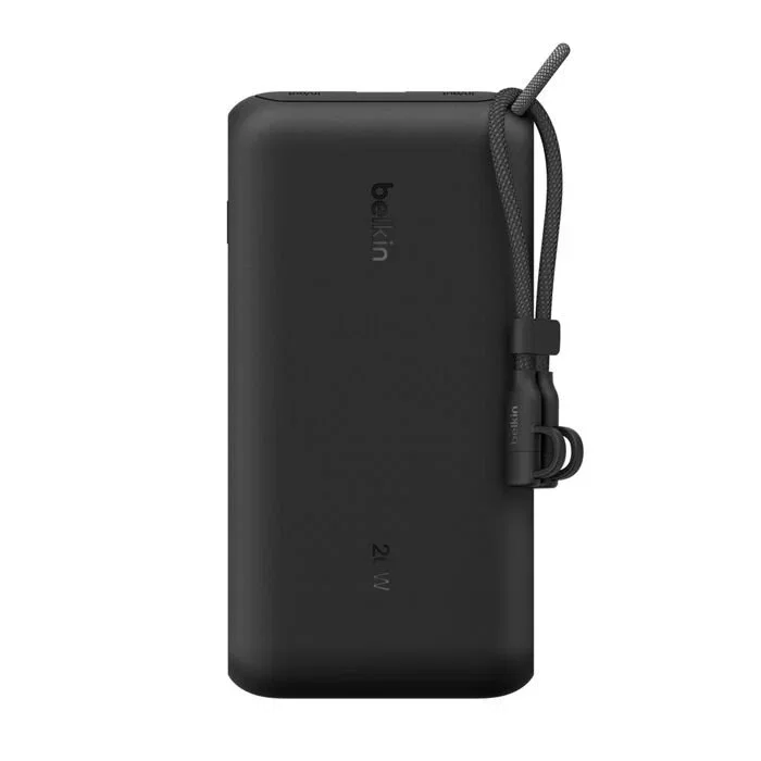 Belkin Power Bank BPB028HQBK Batería Externa 20000 mAh Negro con Pantalla y USB-C PD 20W